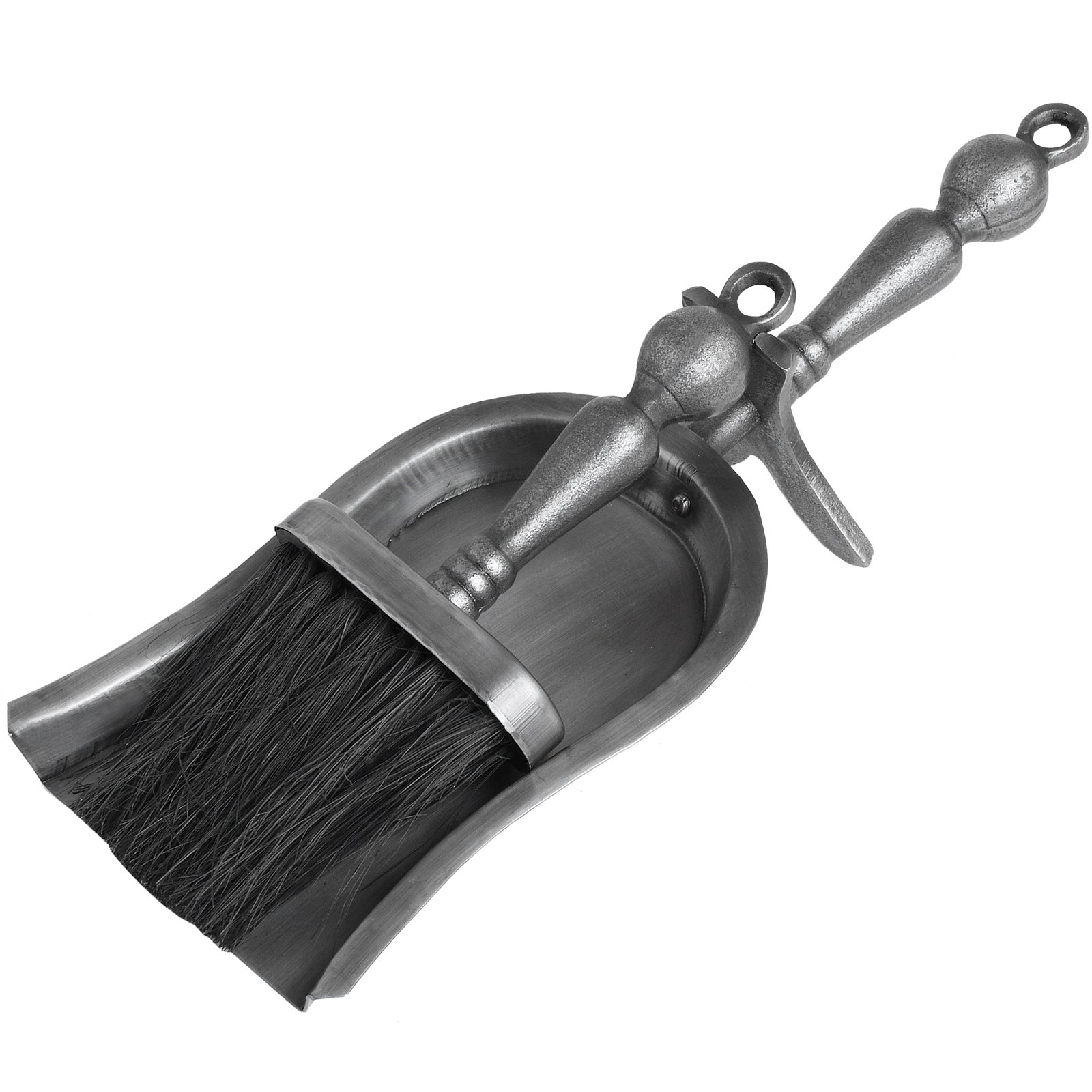 Hearth Tidy Set In Antique Pewter Effect Finish