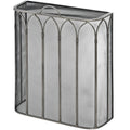 Gothic Antique Pewter Firescreen 65 cm