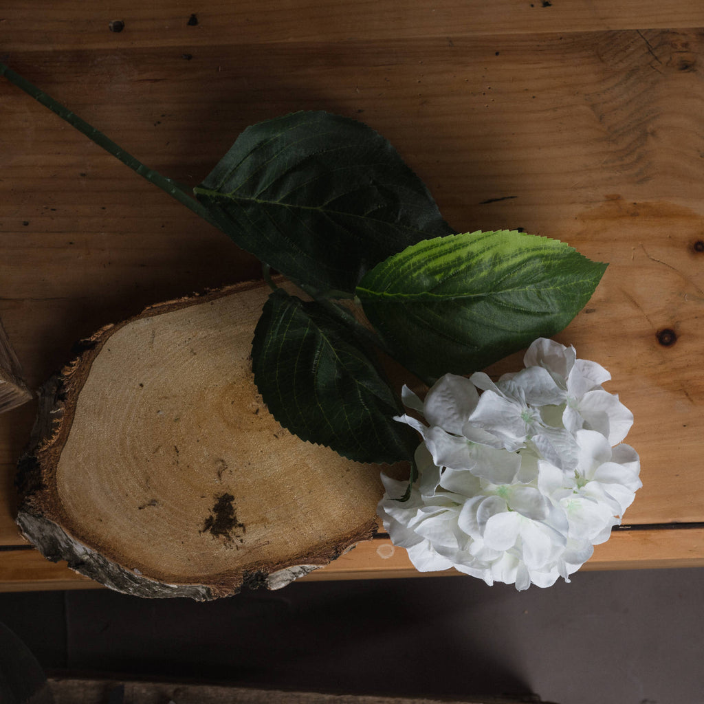 White Small Head Hydrangea 71 cm