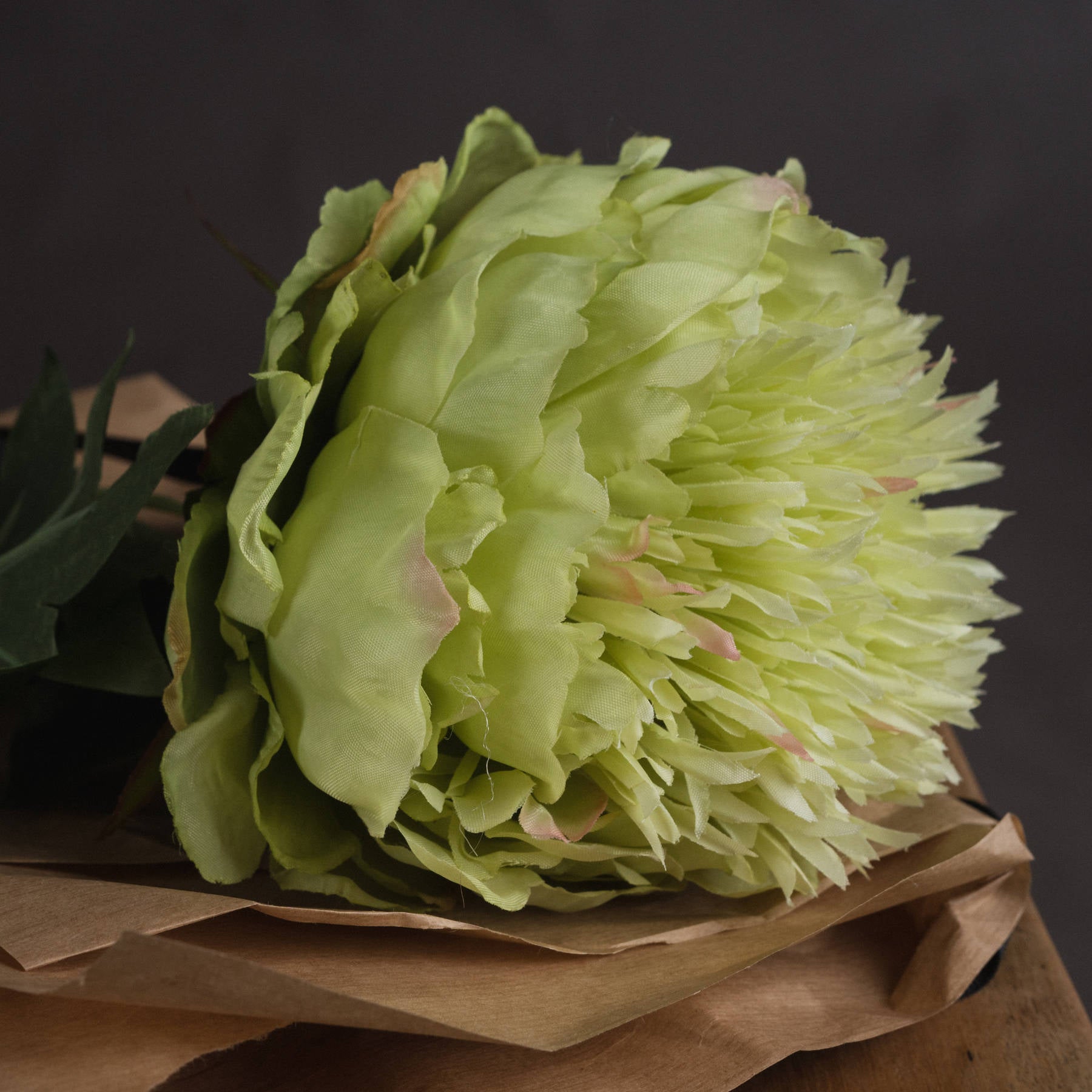 Green Peony 43 cm