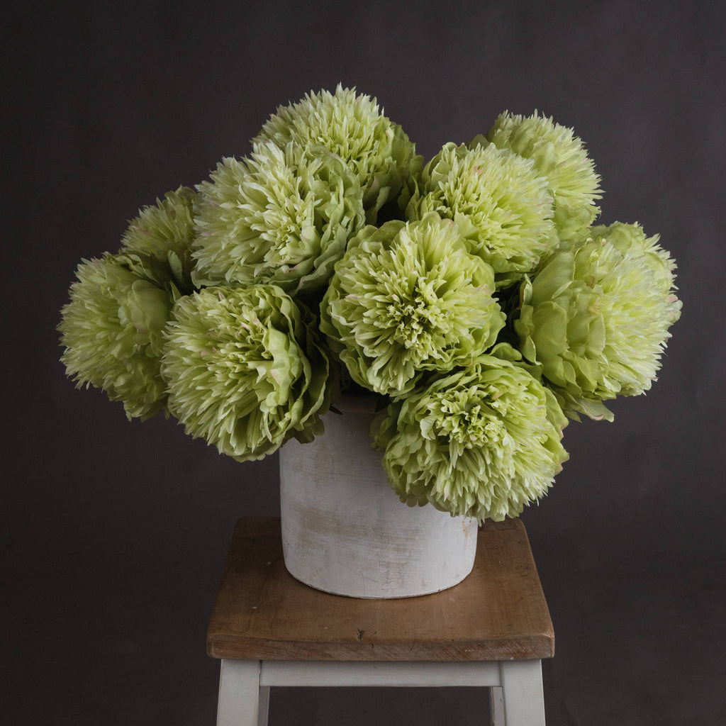 Green Peony 43 cm