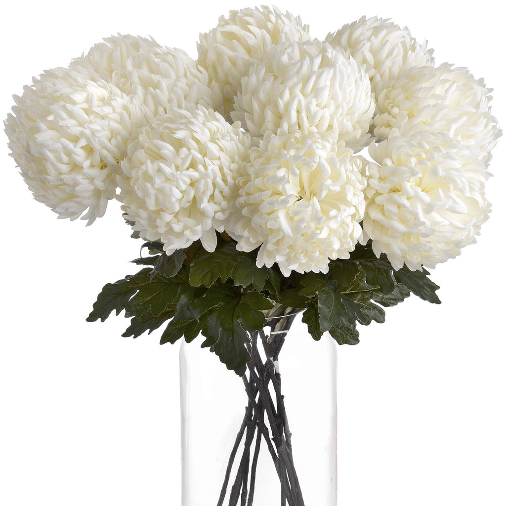 Large White Chrysanthemum 87 cm