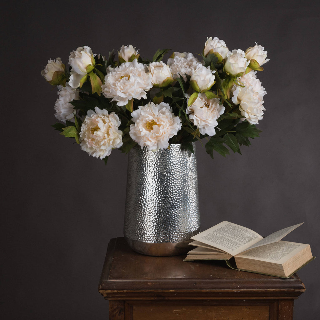 White Fashion Peony 52 cm
