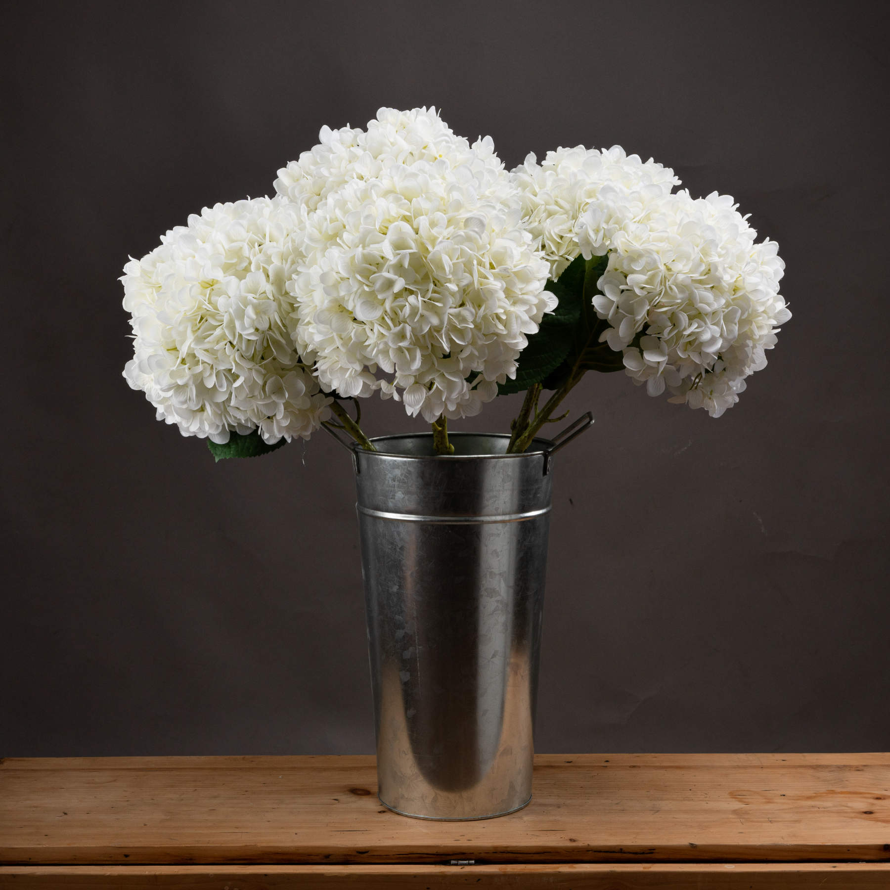 Oversized White Hydrangea 73 cm