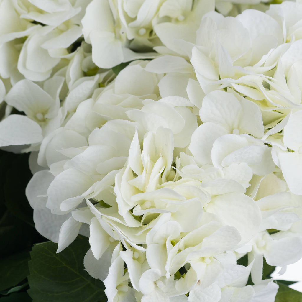 White Hydrangea Bouquet 54 cm