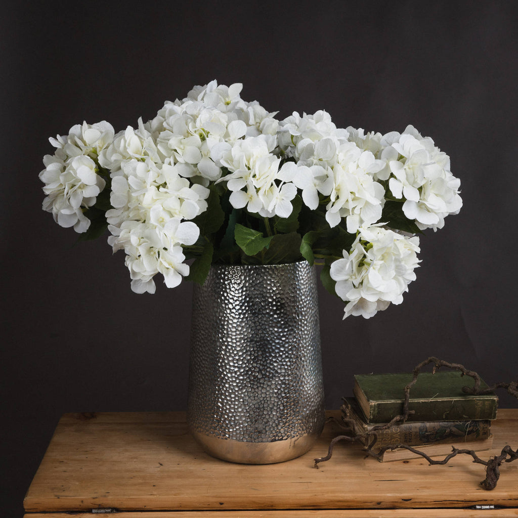 White Hydrangea Bouquet 54 cm