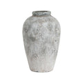 Aged Stone Tall Ceramic Vase 45 cm