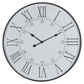 Large Embossed Station Clock 80 cm