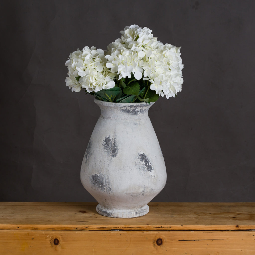 Naxos Large Antique White Vase 43 cm