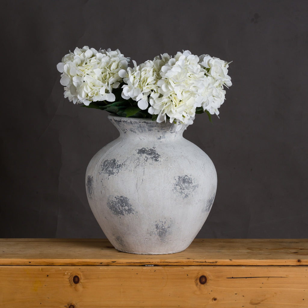 Downton Large Antique White Vase 41 cm
