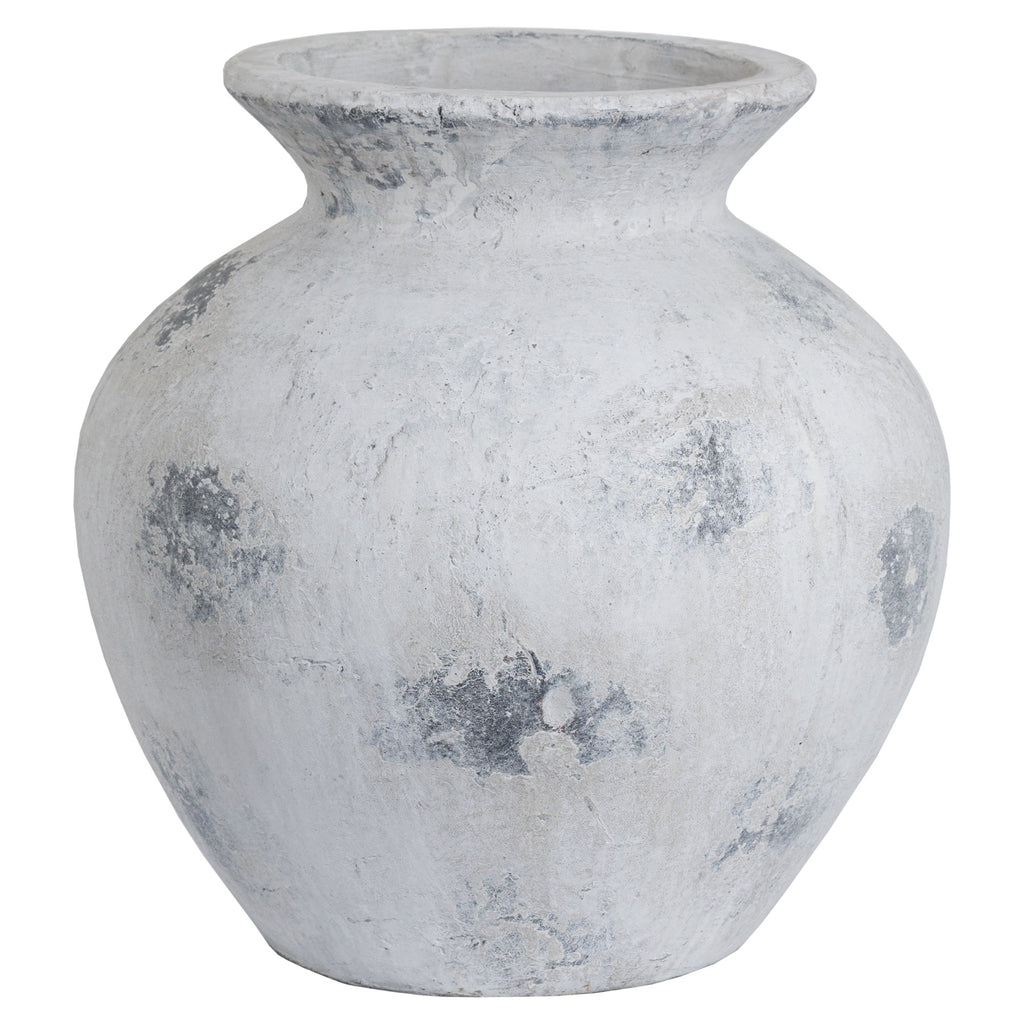 Downton Large Antique White Vase 41 cm