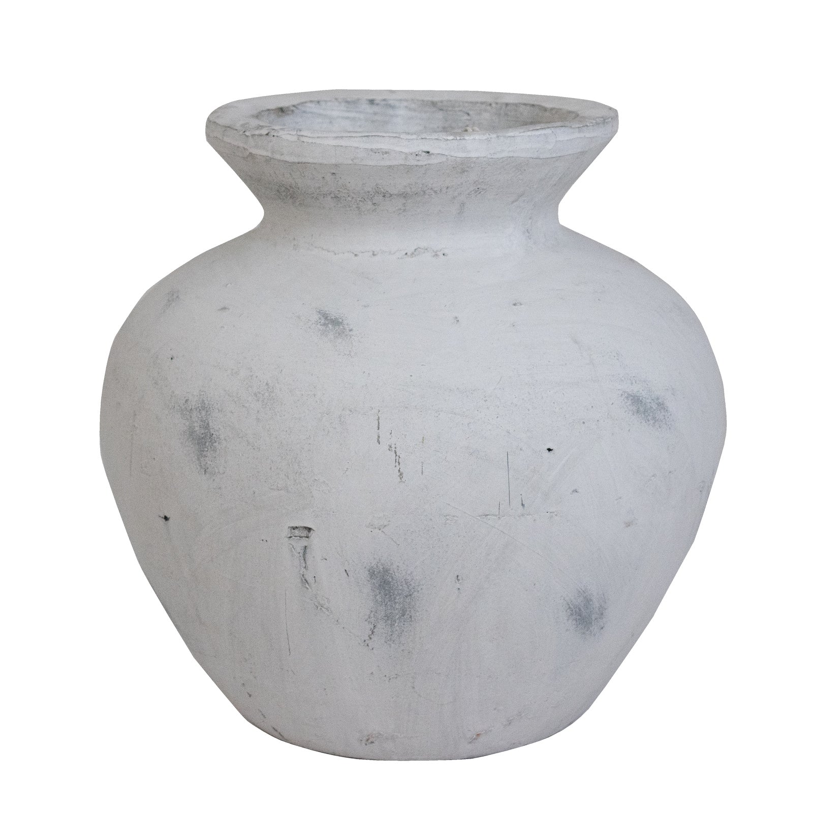 Darcy Antique White Vase 30 cm