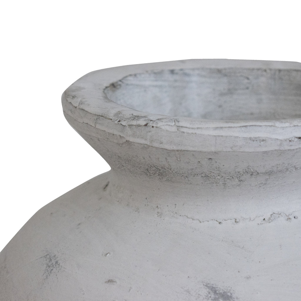 Darcy Antique White Vase 30 cm