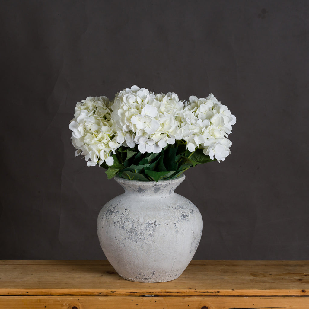 Darcy Antique White Vase 30 cm
