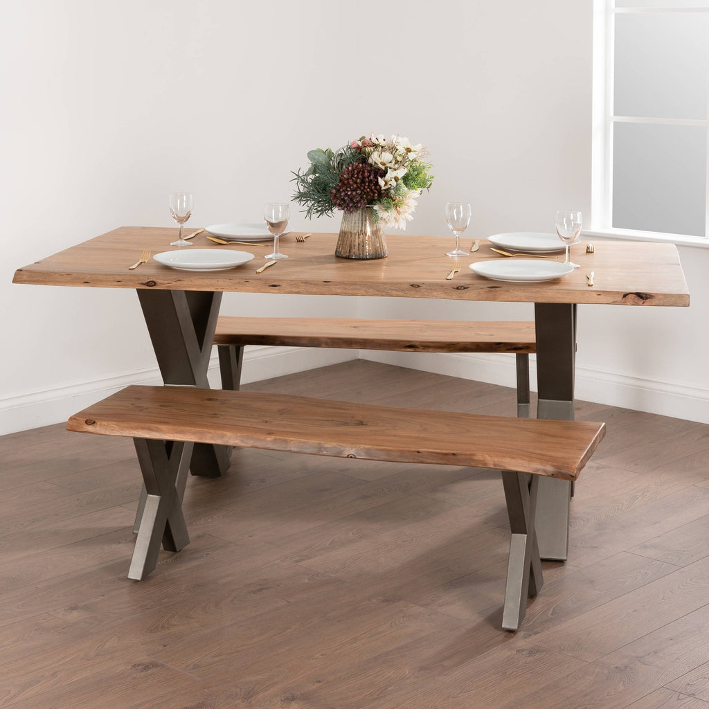 Live Edge Collection Bench 180 cm