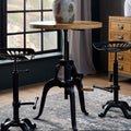 Draftsman Adjustable Bar Bistro Table 108 cm