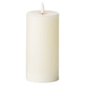 Luxe Natural Glow LED Cream Wax Candle 15 cm