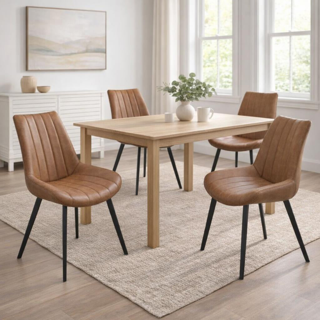 Malmo Tan Dining Chair 86 cm