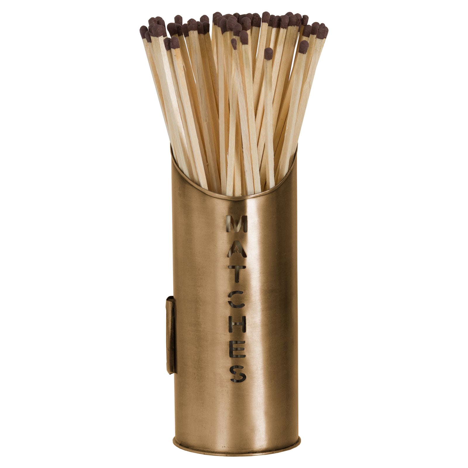 Bronze Finish Logs And Kindling Buckets & Matchstick Holder 32 cm