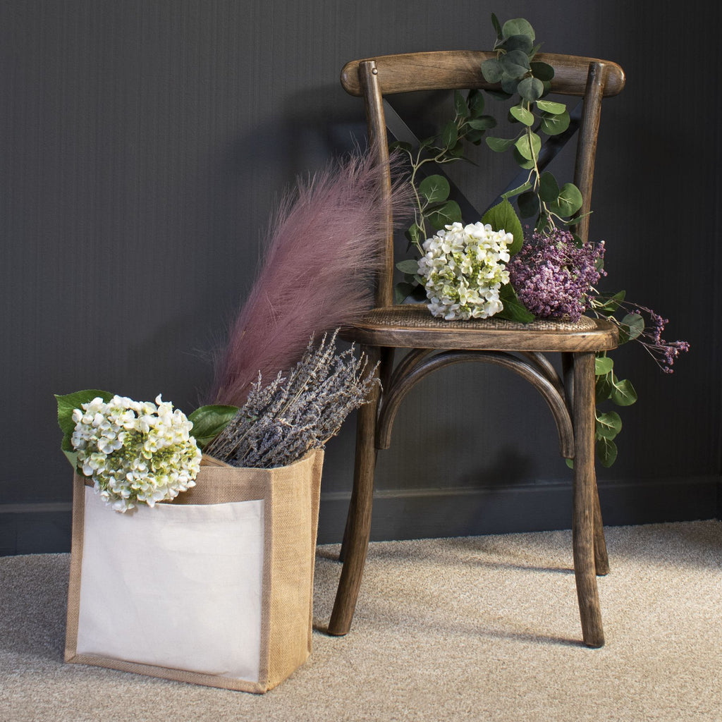 White Lace Cap Hydrangea 48 cm
