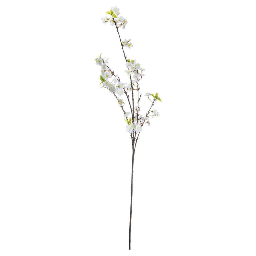 White Cherry Blossom Spray 124 cm