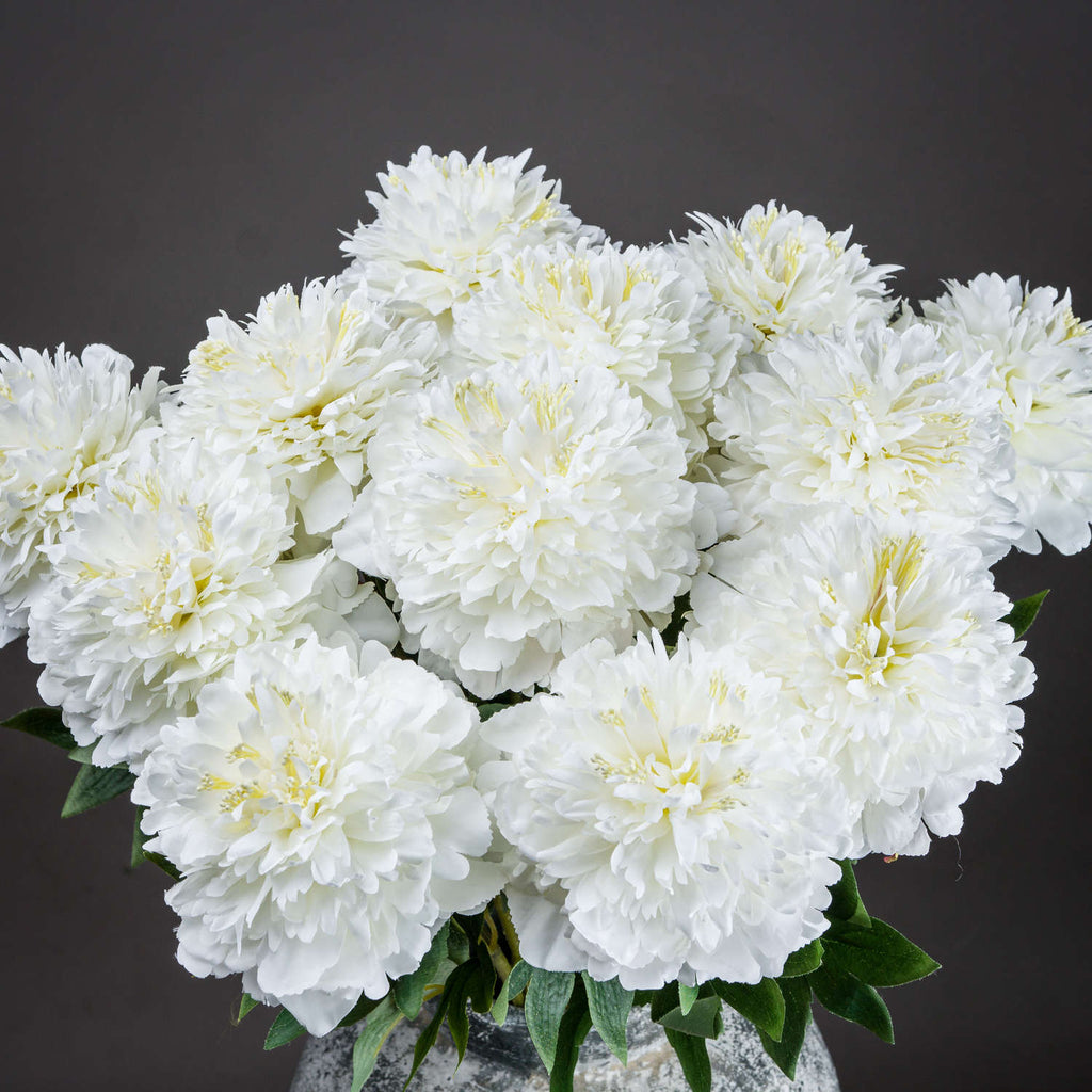 Classic White Peony 69 cm