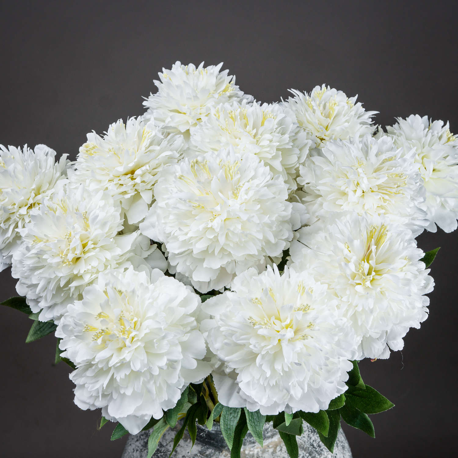 Classic White Peony 69 cm