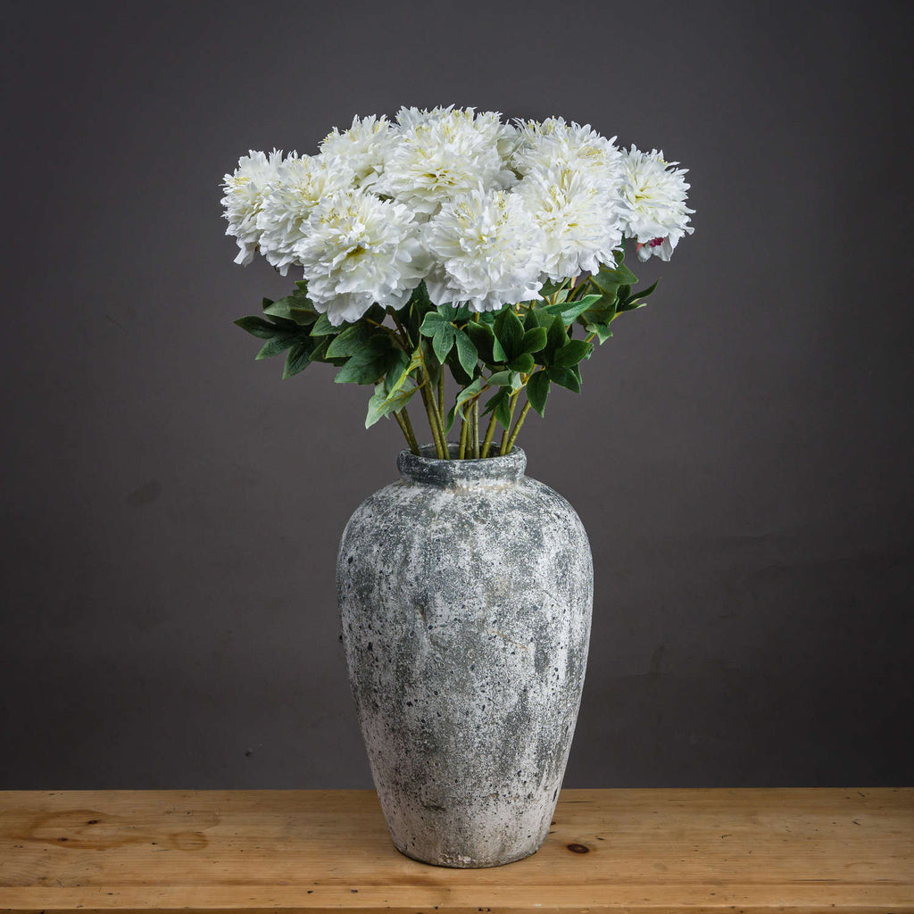 Classic White Peony 69 cm