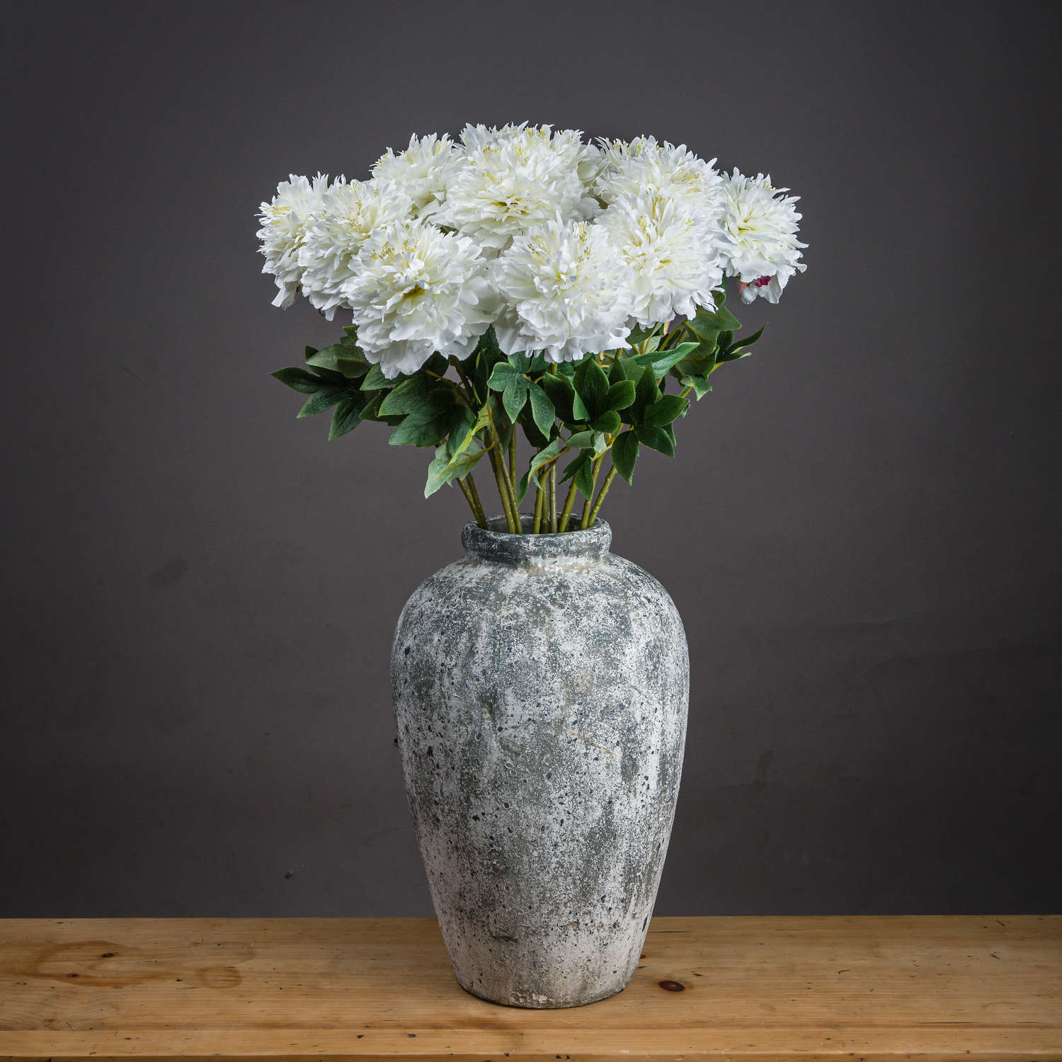 Classic White Peony 69 cm