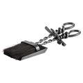 Silver Hearth Tidy Set With Hand Turned Loop Handle 37 cm