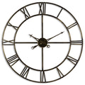 Large Antique Brass Large Skeleton Clock 100 cm