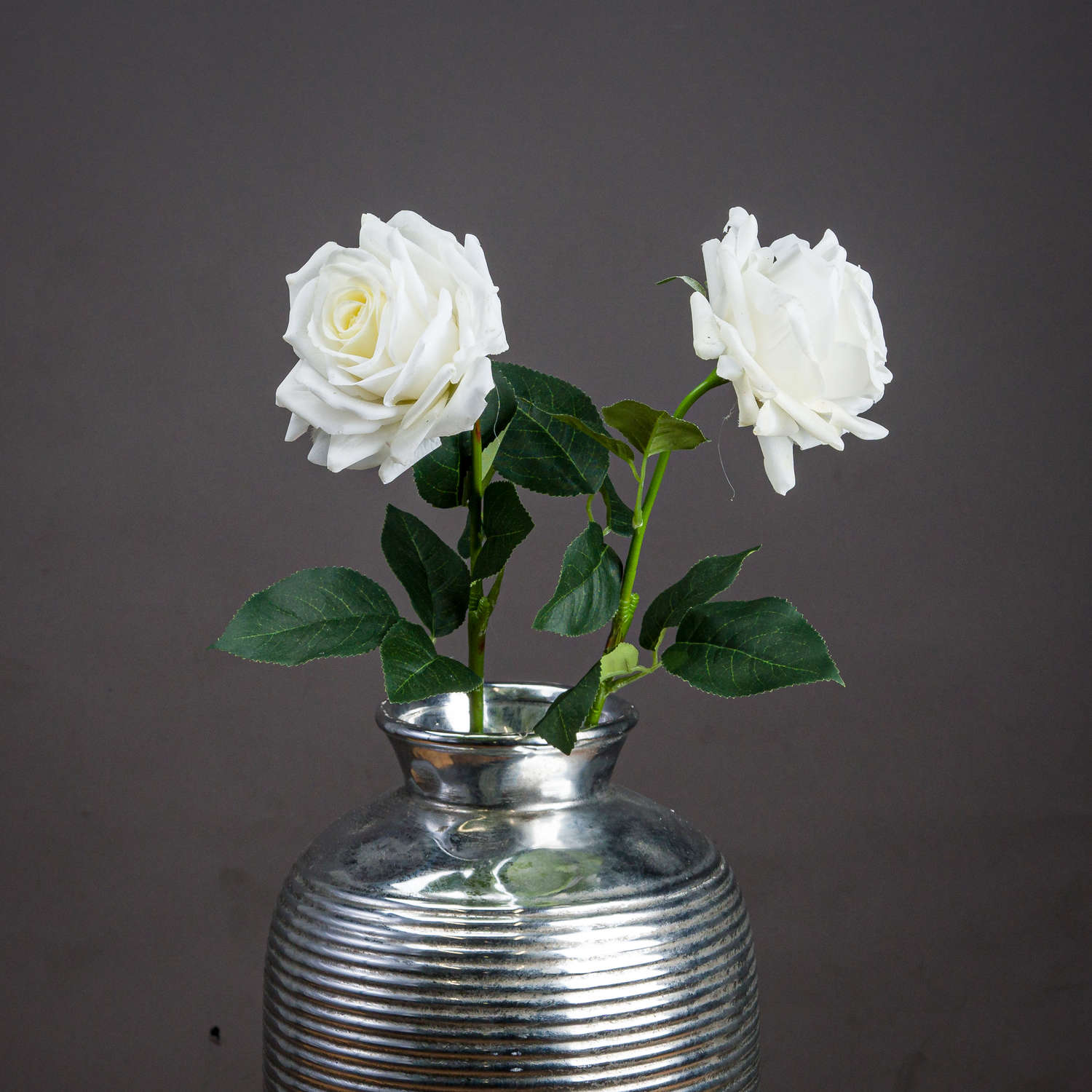 Large White Garden Rose 75 cm