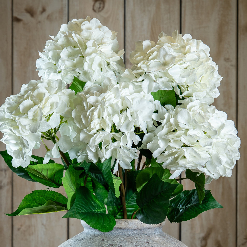 Single White Hydrangea 70 cm