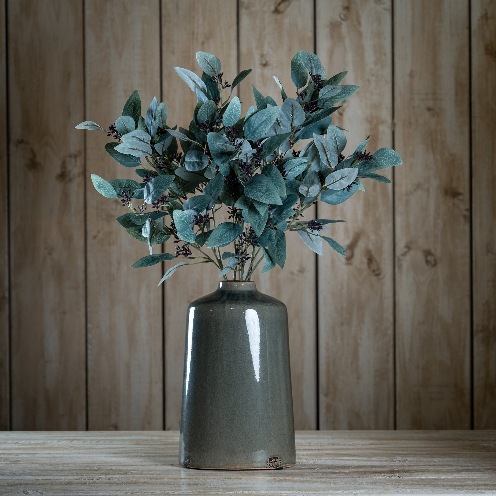 Seeded Eucalyptus Stem 85 cm