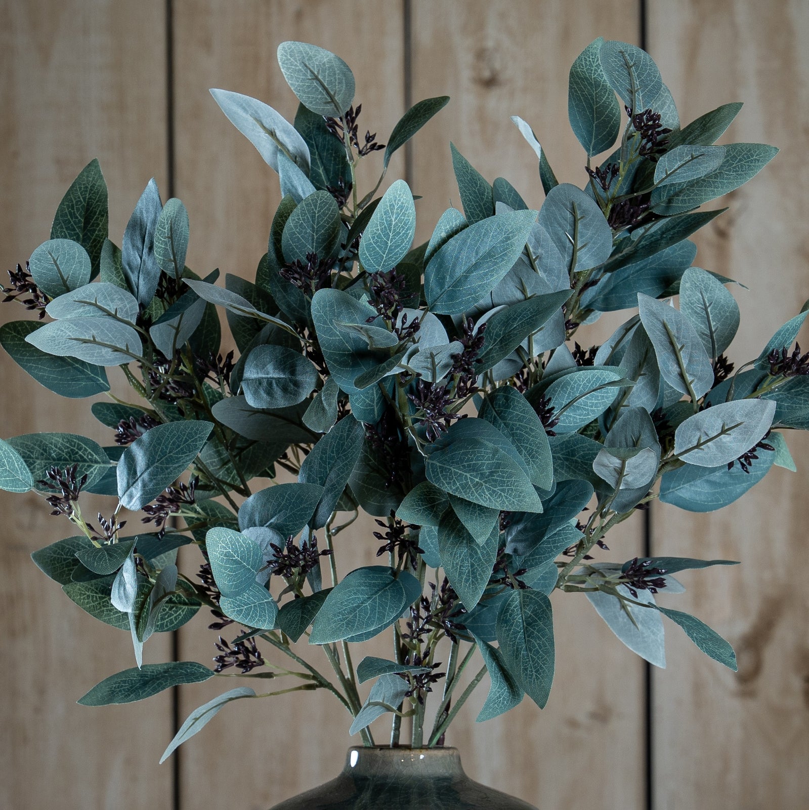 Seeded Eucalyptus Stem 85 cm
