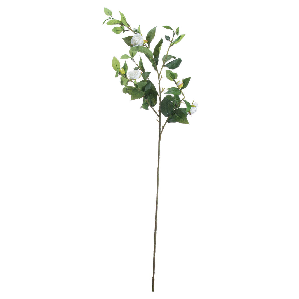 Cream Gardenia Stem 90 cm