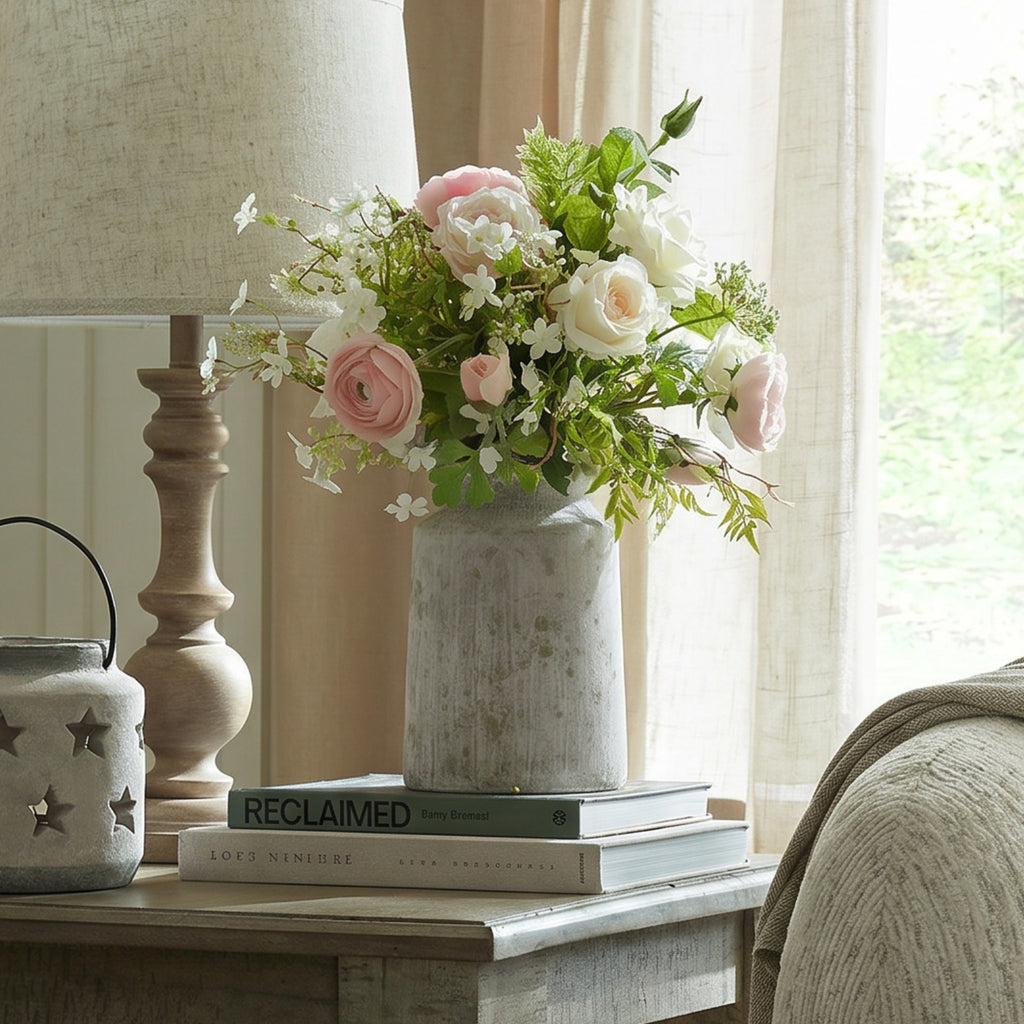 Bloomville Urn Stone Vase 31 cm