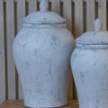 Bloomville Large Stone Ginger Jar 49 cm