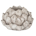 Large Stone Effect Acorn Tea Light Holder 18 cm