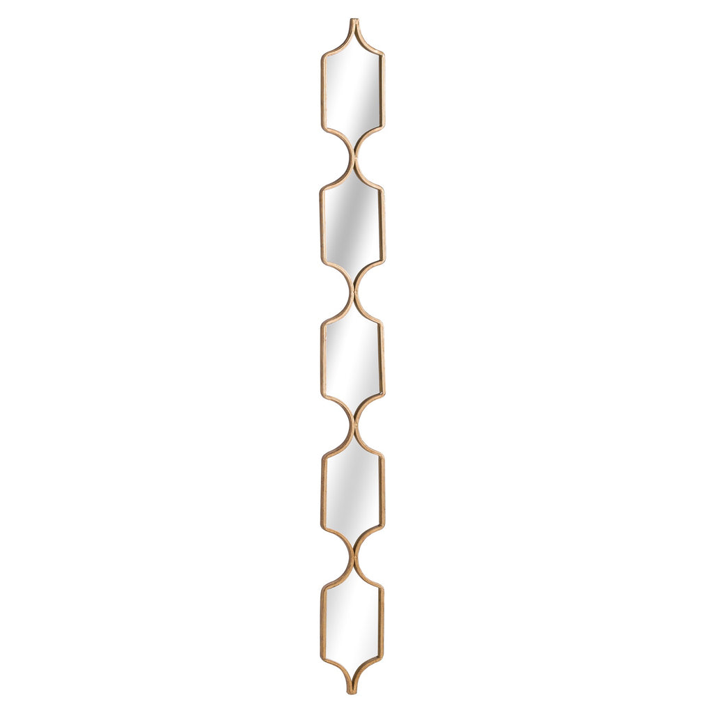 Square Decorative Hanging Collage Mirror In Gold 145 cm