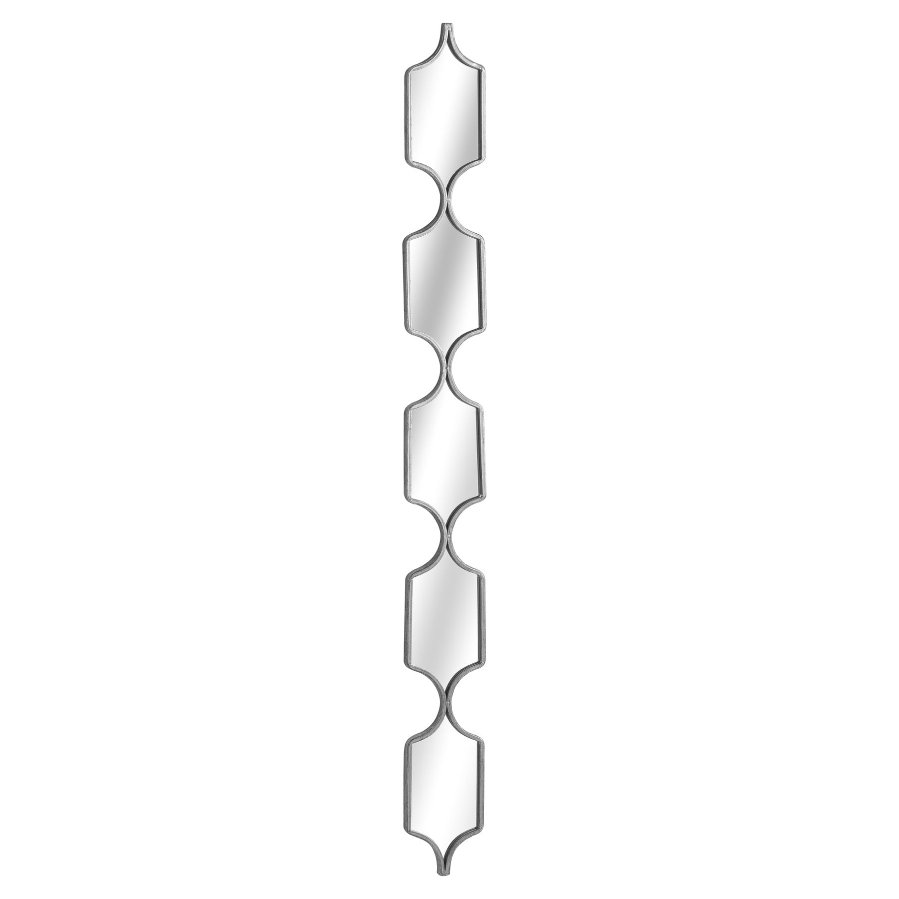 Square Decorative Hanging Collage Mirror In Silver 145 cm