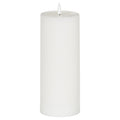 Luxe Collection Natural Glow 3.5X9 Led White Wax Candle 23 cm