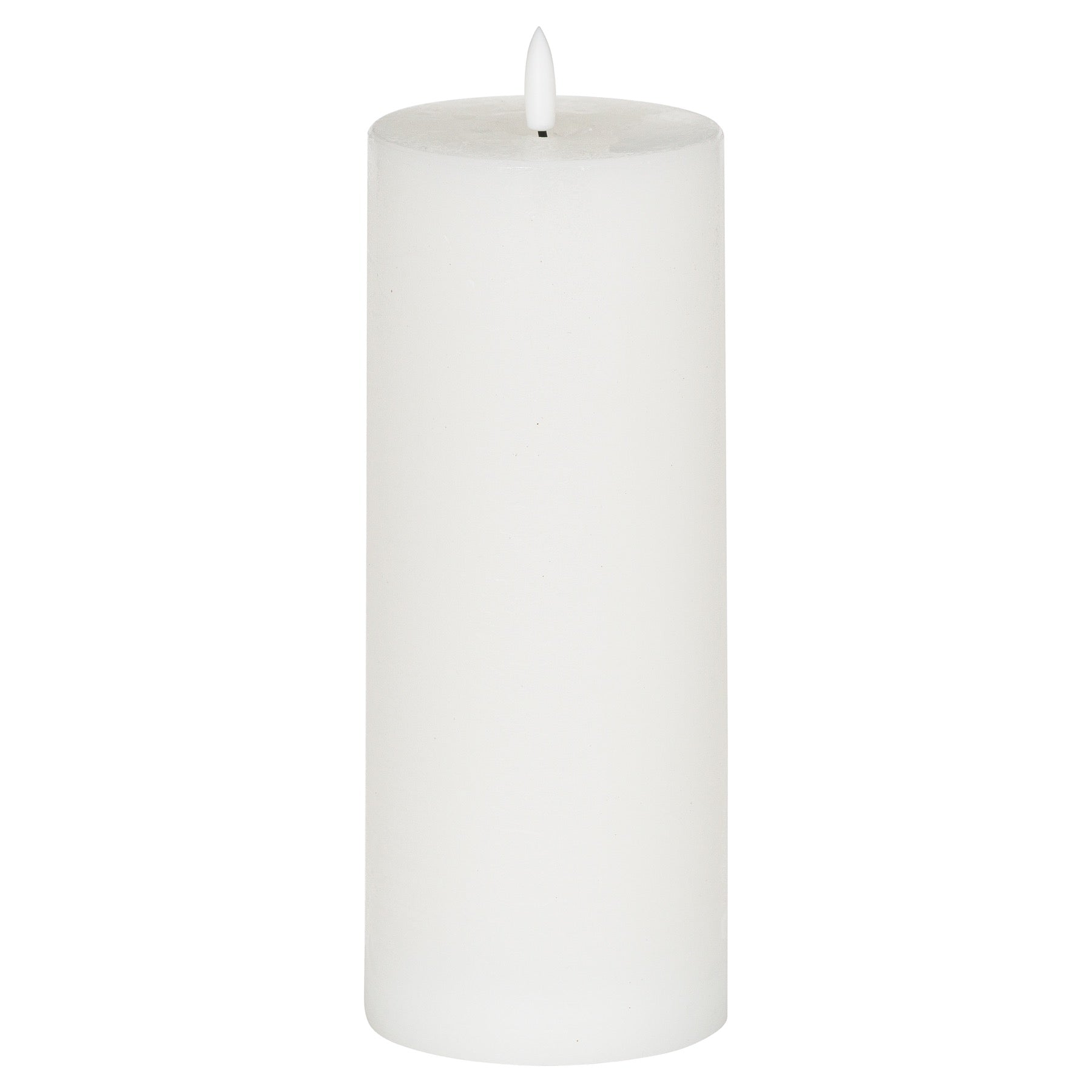 Luxe Collection Natural Glow 3.5X9 Led White Wax Candle 23 cm