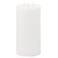 Luxe Collection Natural Glow 6X12 Led White Wax Candle 30 cm