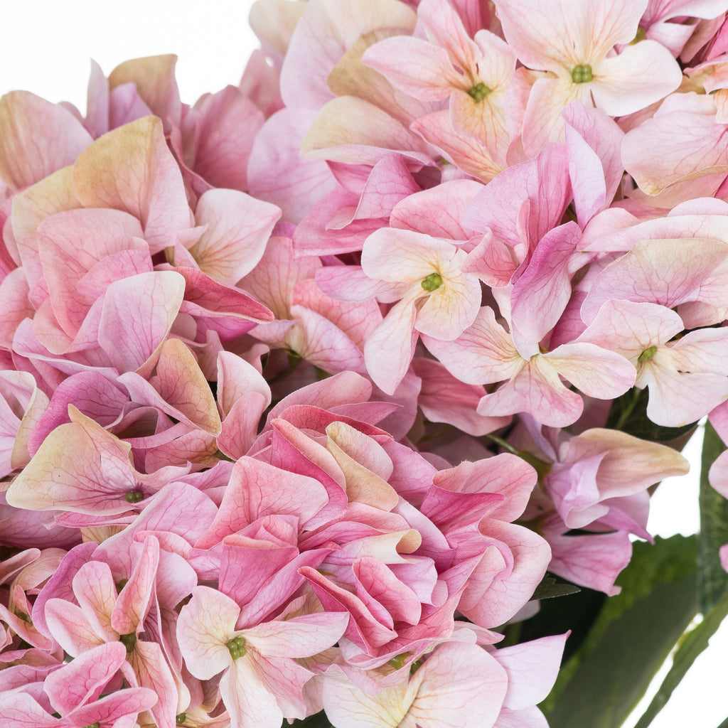 Shabby Pink Hydrangea Bouquet 58 cm