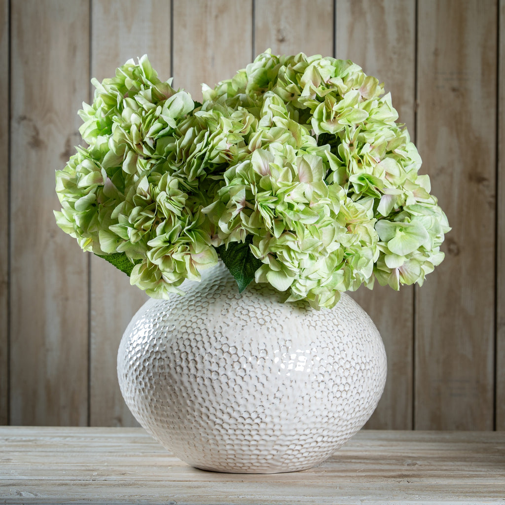 Shabby Green Hydrangea Bouquet 58 cm
