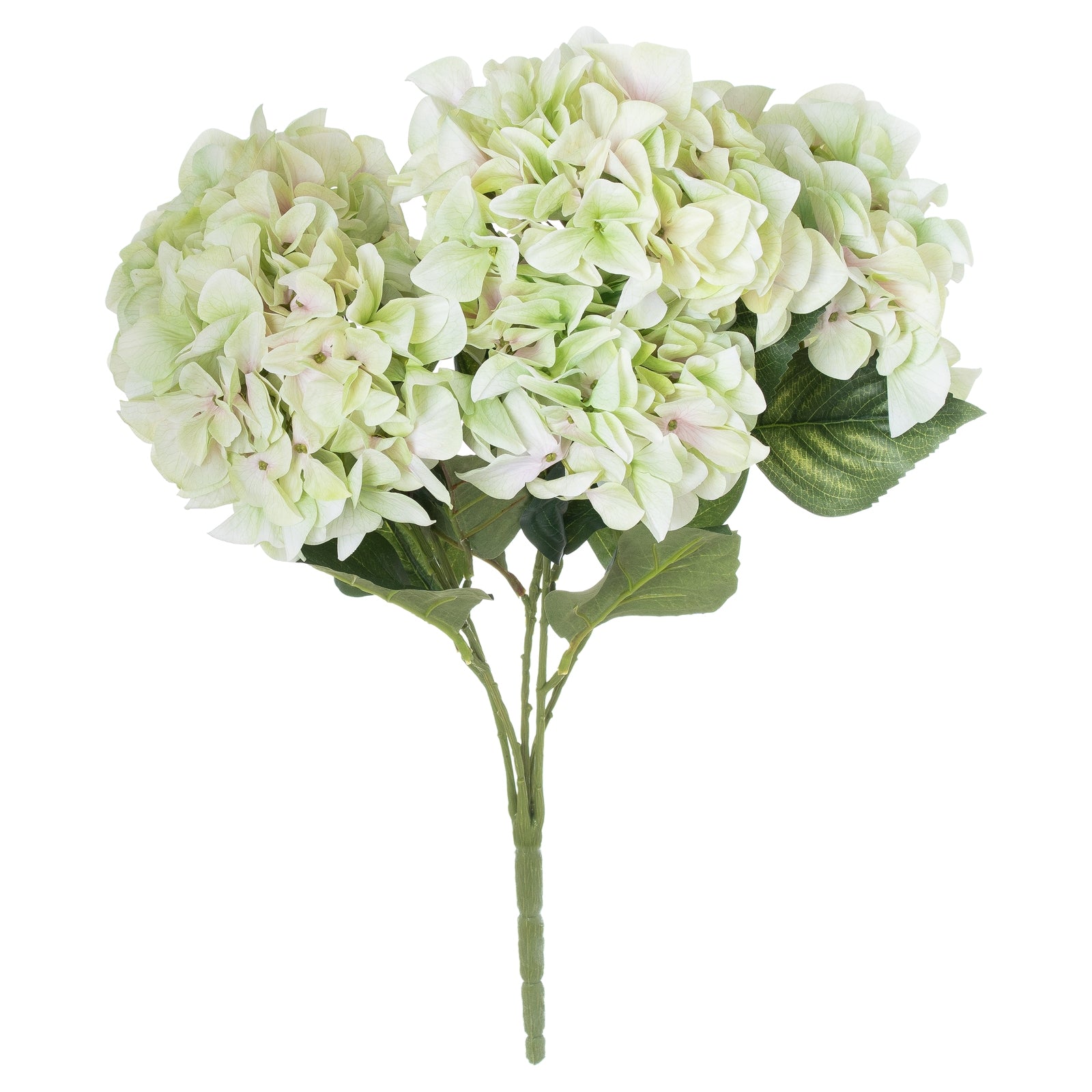 Shabby Green Hydrangea Bouquet 58 cm