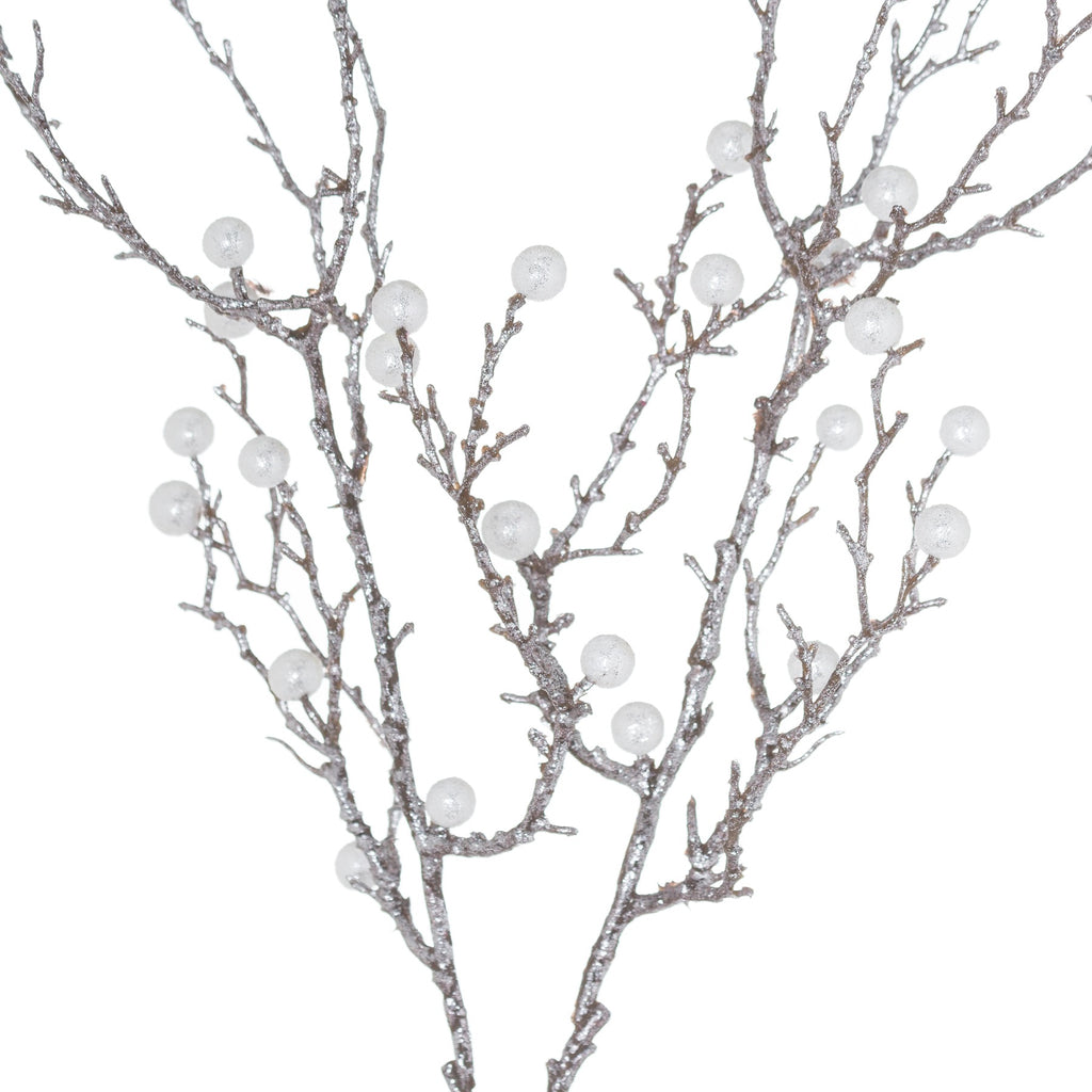 Festive Pearl Decorative Spray 73 cm