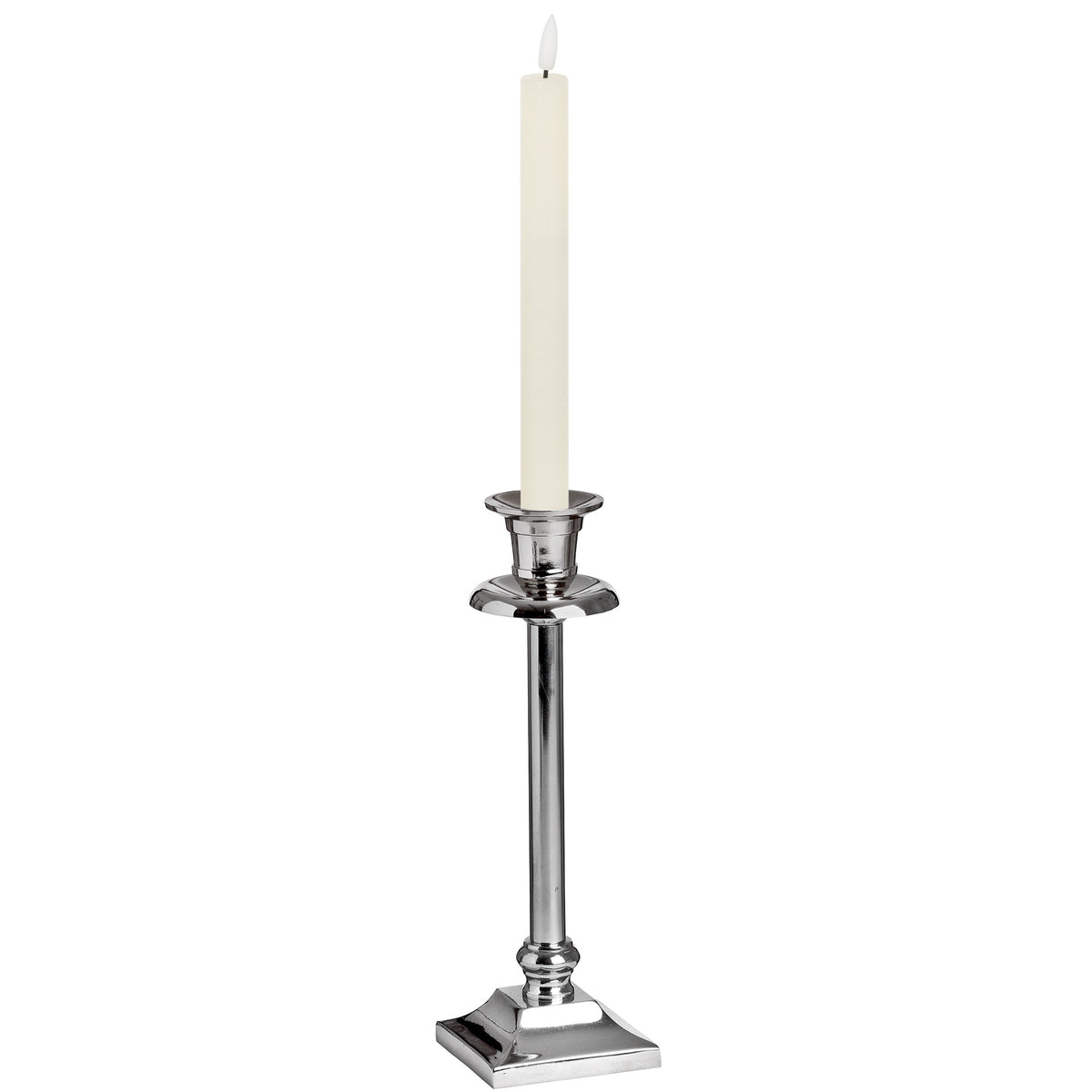 Luxe Collection Natural Glow S/ 2 Ivory Led Dinner Candles 25 cm