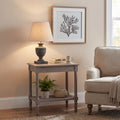 Ember Incia Urn Wooden Table Lamp